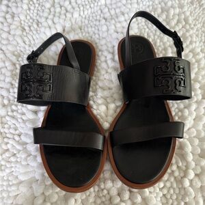 Tory Burch Black Sandals